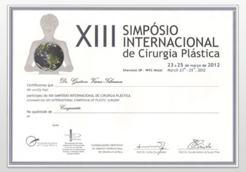 XIII Simpósio Internacional de Cirurgia Plástica 2012