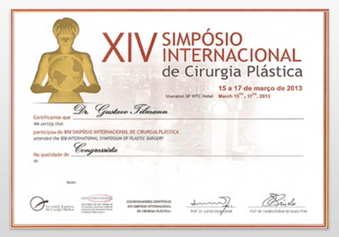 XIV Simpósio Internacional de Cirurgia Plástica 2013